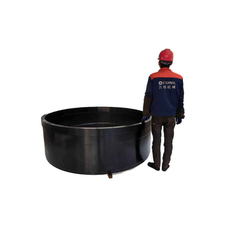 Forging Duplex en acier inoxydable anneau de bride avec matériau SAF2304 et taille jusqu'à diamètre 2500 mm 