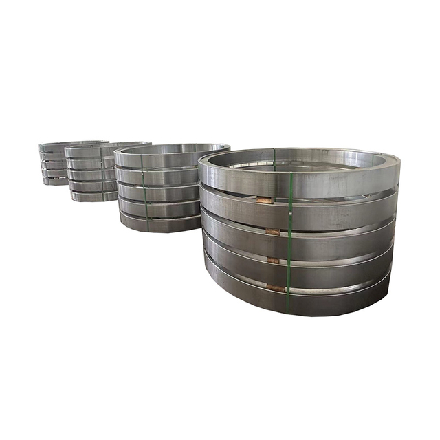 Forging Duplex en acier inoxydable anneau de bride avec matériau SAF2304 et taille jusqu'à diamètre 2500 mm 