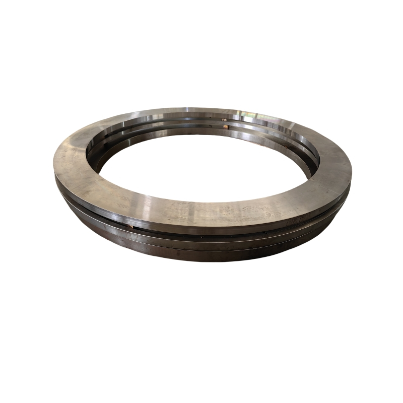 Anneau de relève de forge en alliage avec matériau 34CrniMo6 et taille jusqu'à 2500 mm 
