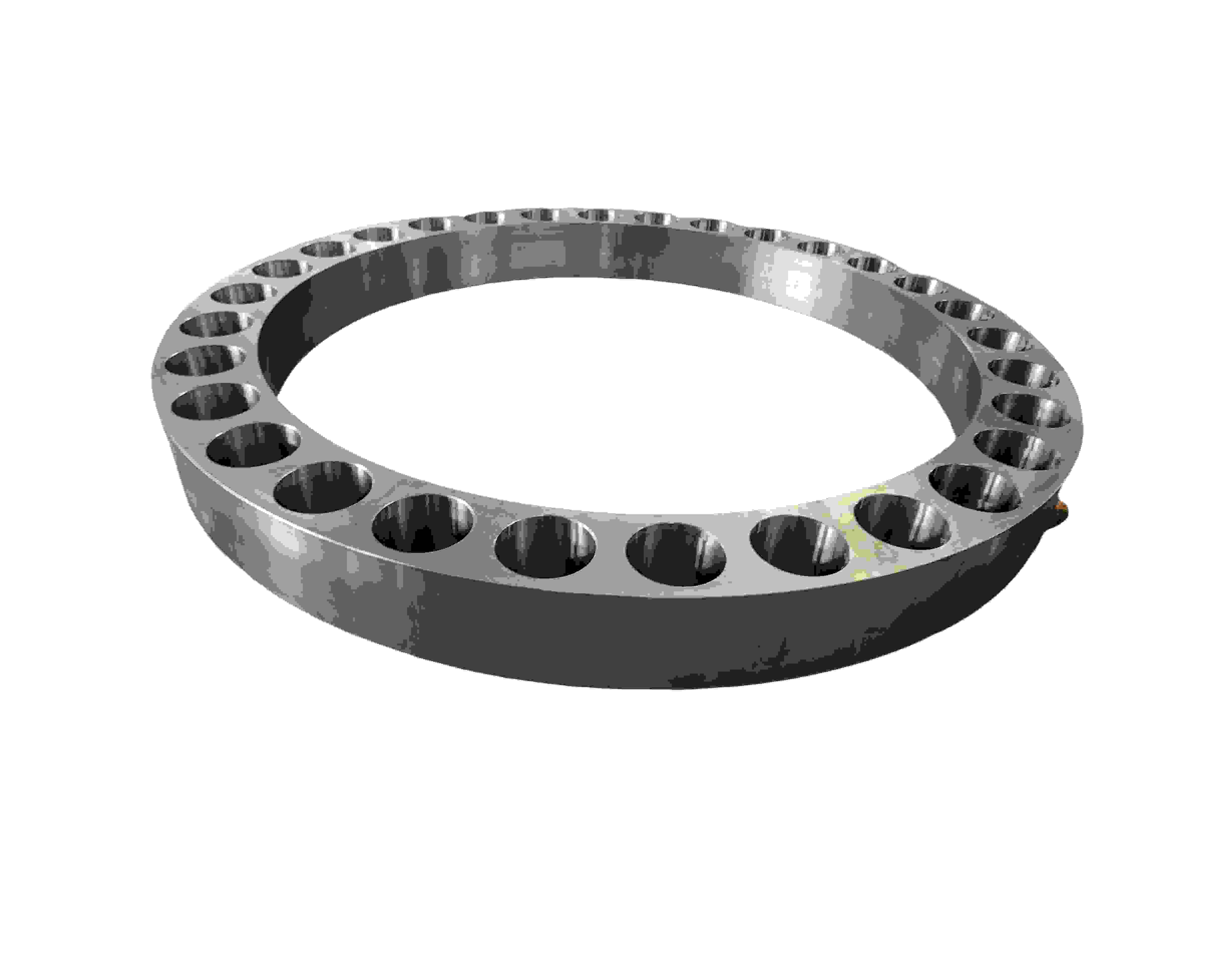 Anneau de relève de forge en alliage avec matériau 34CrniMo6 et taille jusqu'à 2500 mm 